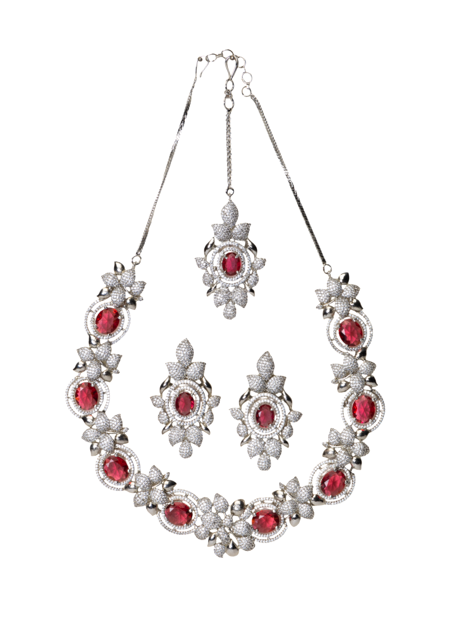 Pink & White Floral AD Set