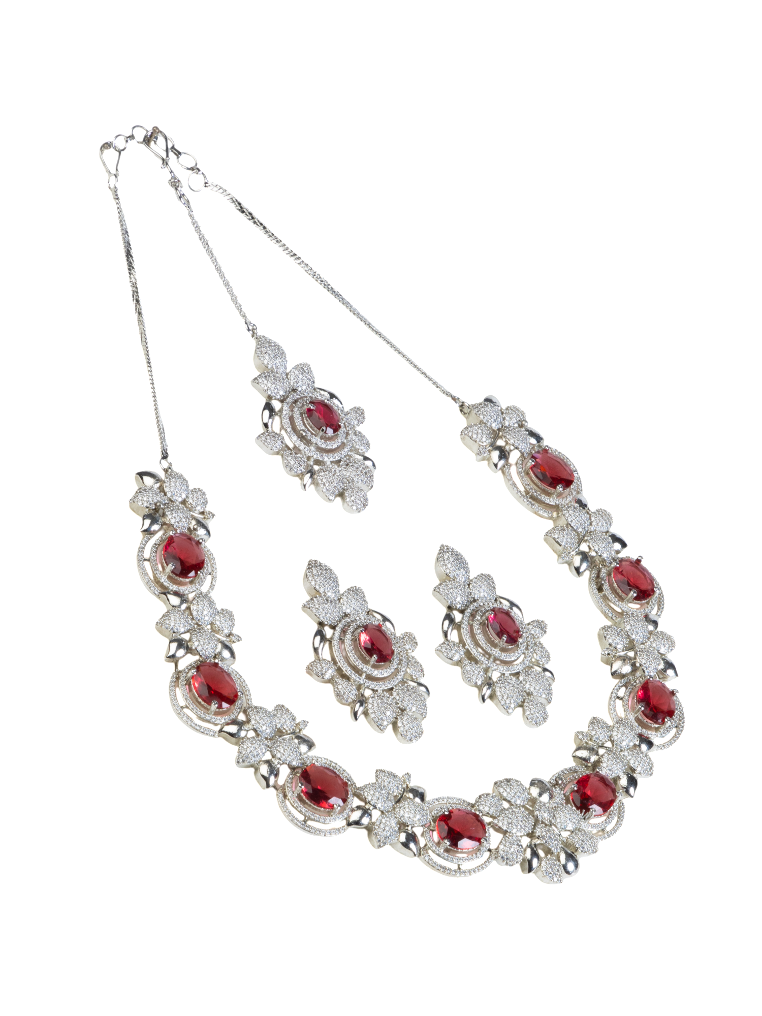 Pink & White Floral AD Set