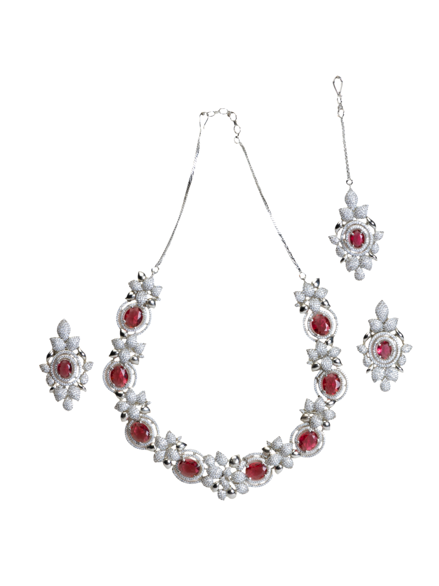 Pink & White Floral AD Set